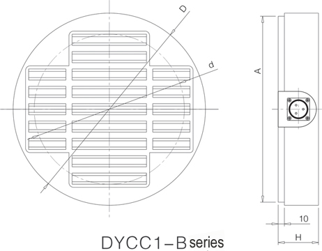 DYCC1 series EP Magnetic chuck